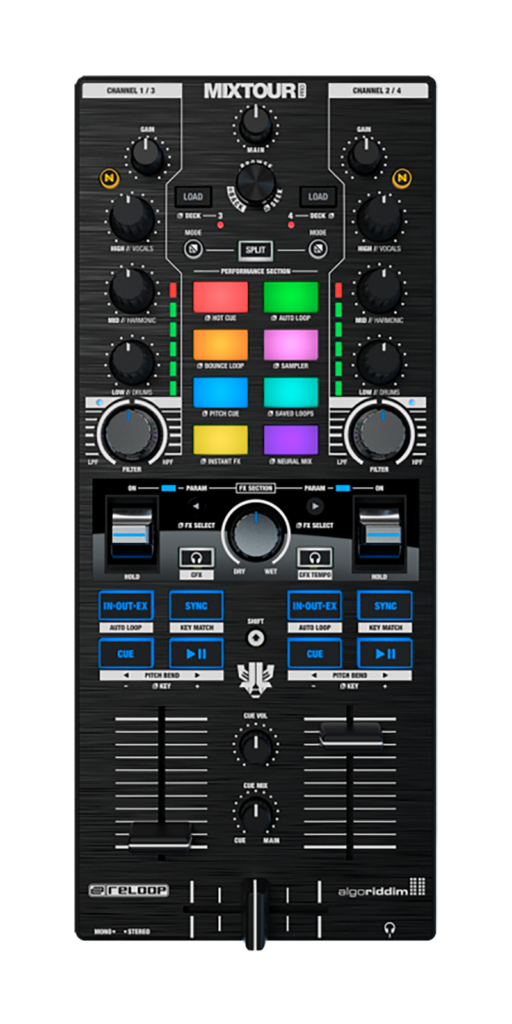 Controlador Reloop Mixtour Pro DJ