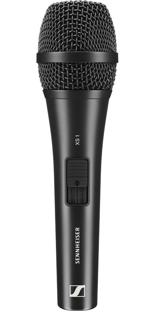 Micrófono Dinámico Vocal Sennheiser XS1 Cardioide con Interruptor