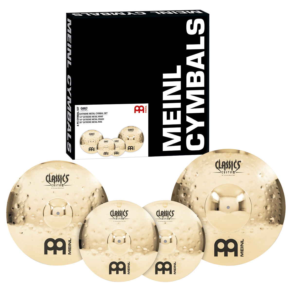 Platillo Meinl Jgo. Mod. CC-EM480