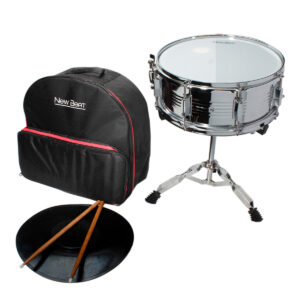 Tarola New Beat NB-SK1455BP con Soporte Negra