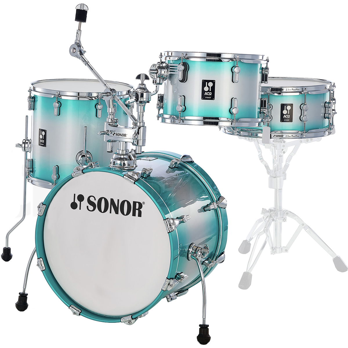 Batería Sonor S/stands Mod. AQ2 Bop Set
