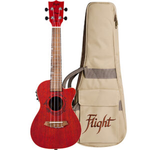 Ukelele Flight E/acust Duc 380 Ceq Coral
