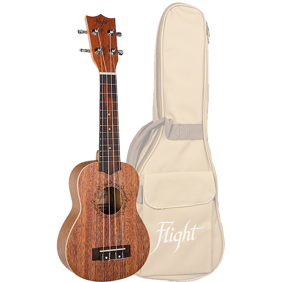 Ukulele soprano Flight DUS321 MAH/MAH