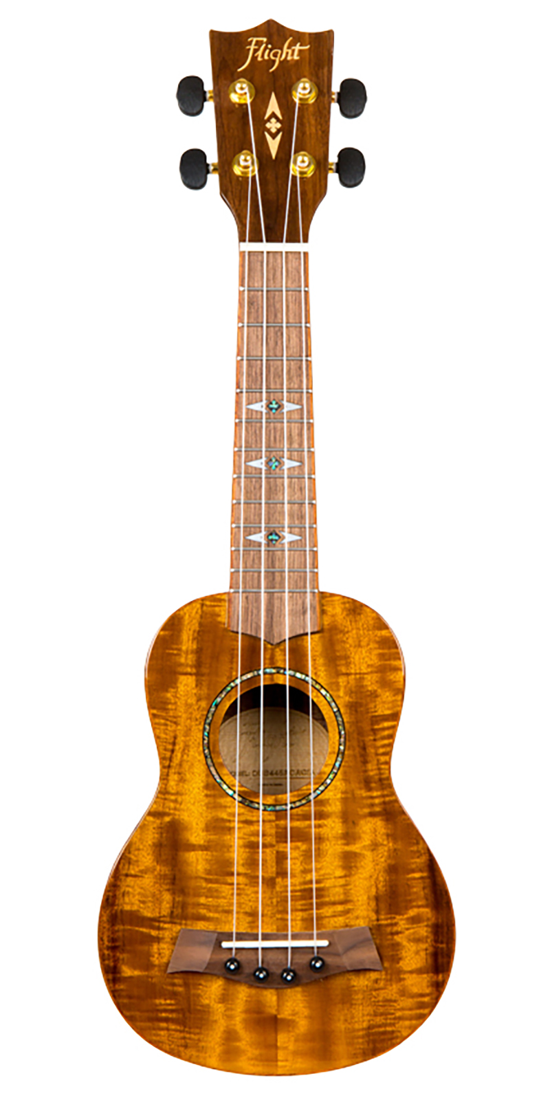 Ukulele soprano Flight DUS445 Acacia - Image 5