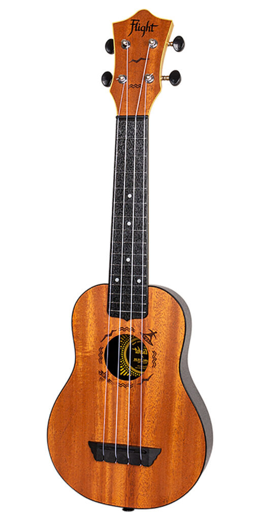 Ukulele Flight Soprano TUS53 Madera de Caoba