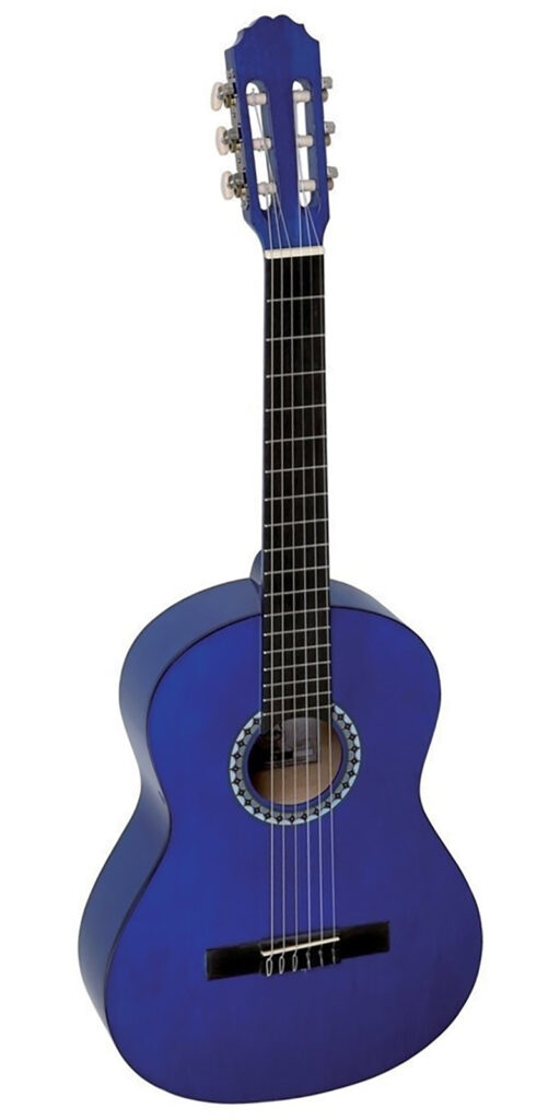 Guitarra Clásica Gewa 4/4 Azul