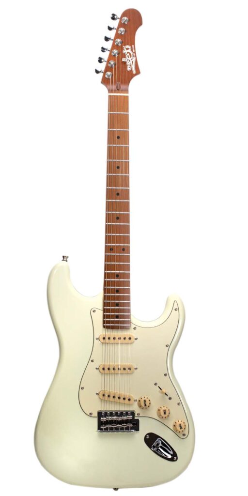 Guitarra Eléctrica Jet Guitars JS-300 OWH Blanca