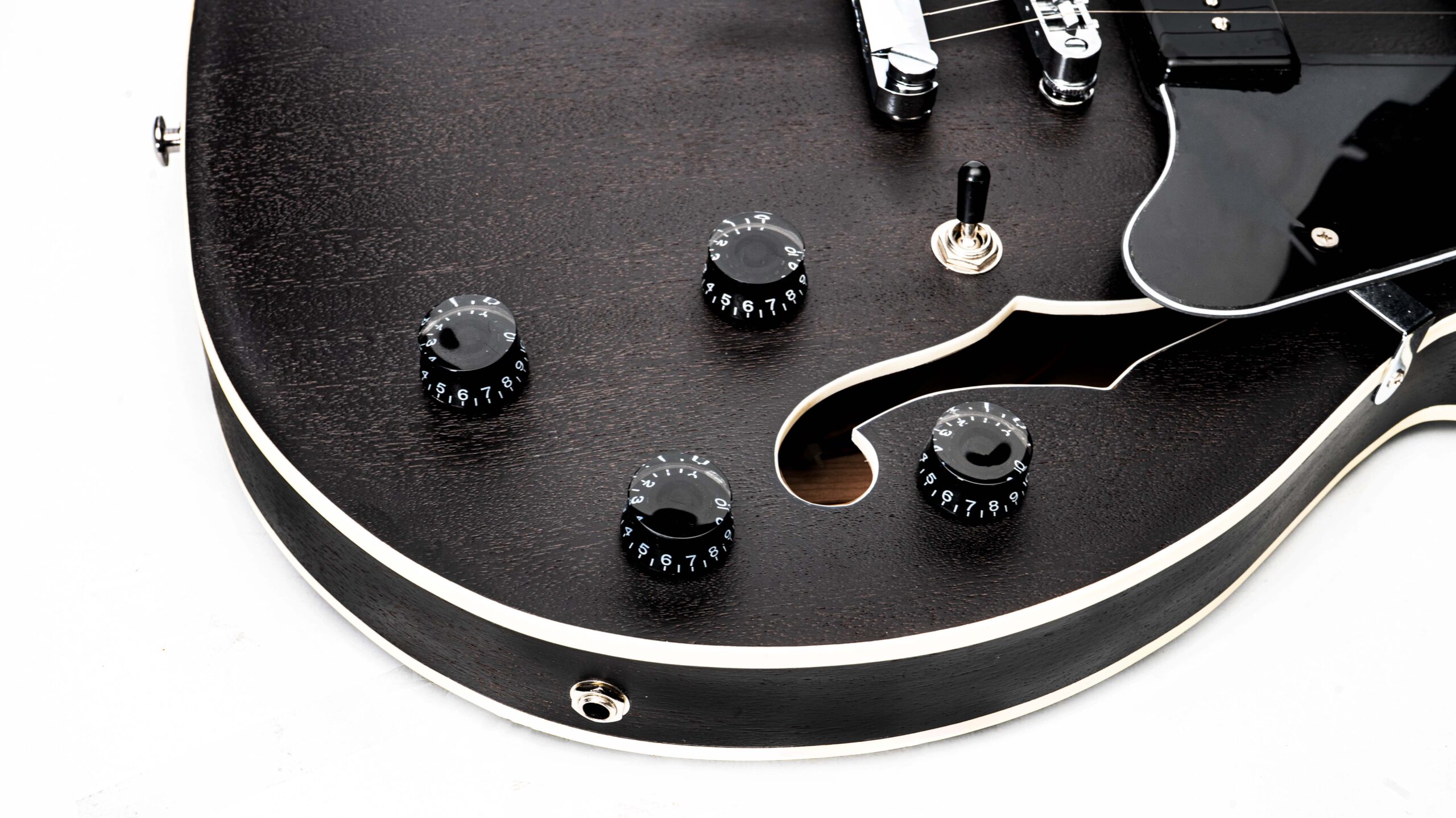 Guitarra Mars Eléctrica Mod. Hollowbody 335 P90 Satin - Image 4