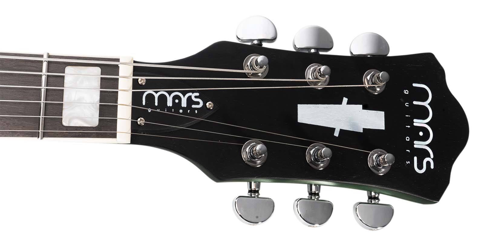 Guitarra Mars Eléctrica Mod. Hollowbody 335 P90 Satin - Image 10