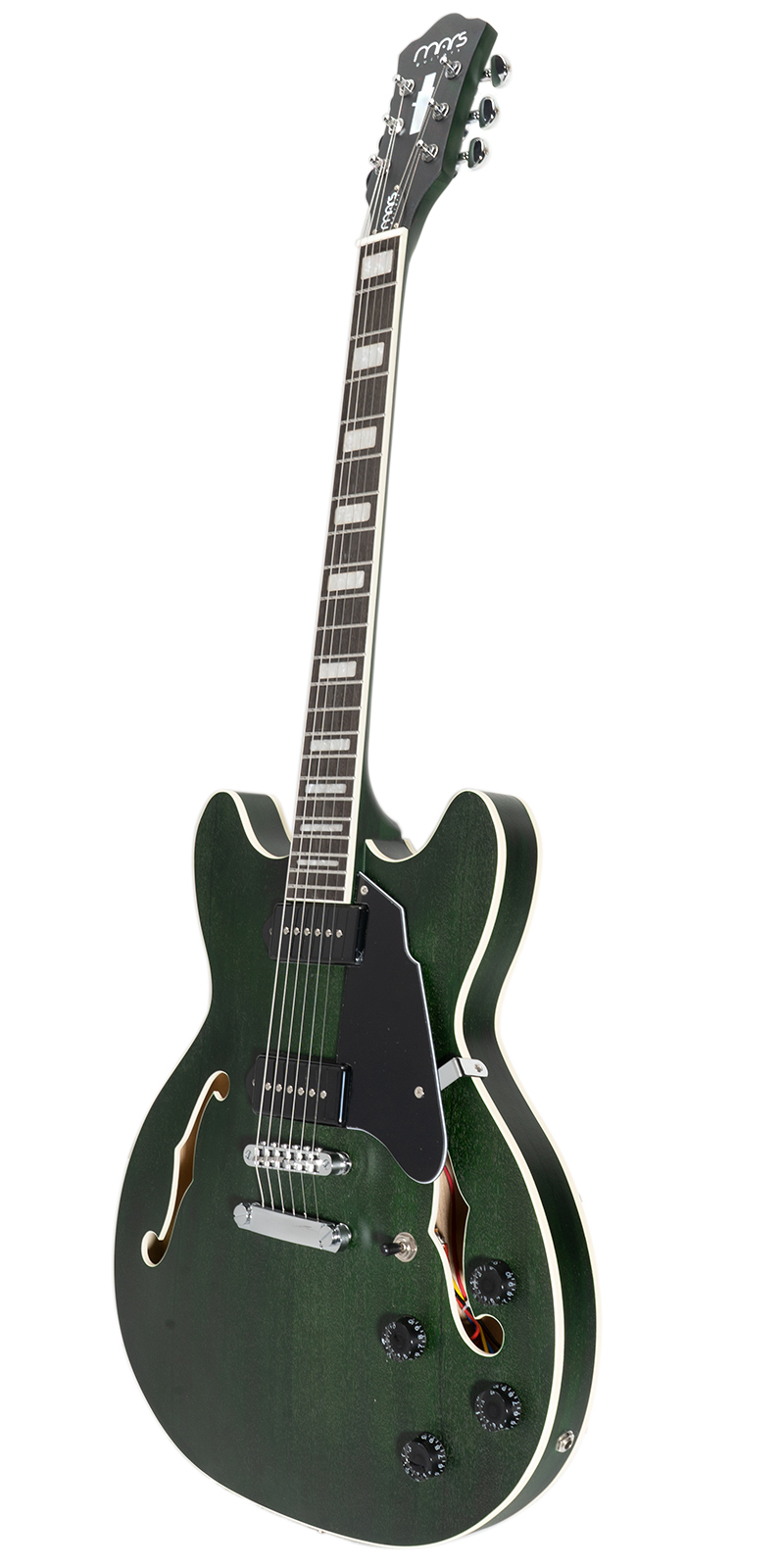 Guitarra Mars Eléctrica Mod. Hollowbody 335 P90 Satin - Image 14