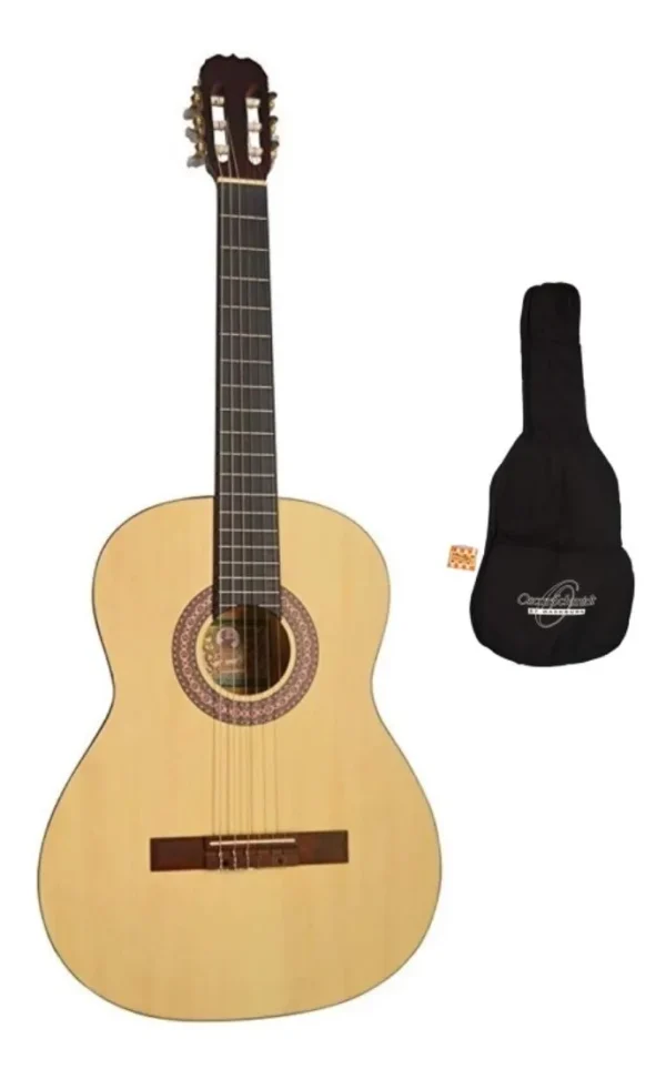 Guitarra Clásica Oscar Schmidt OC5PAK con Accesorios