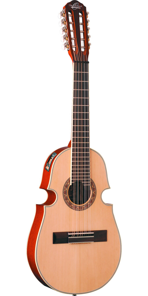 Cuatro puertorriqueño Oscar Schmidt OQ40SE electroacústico