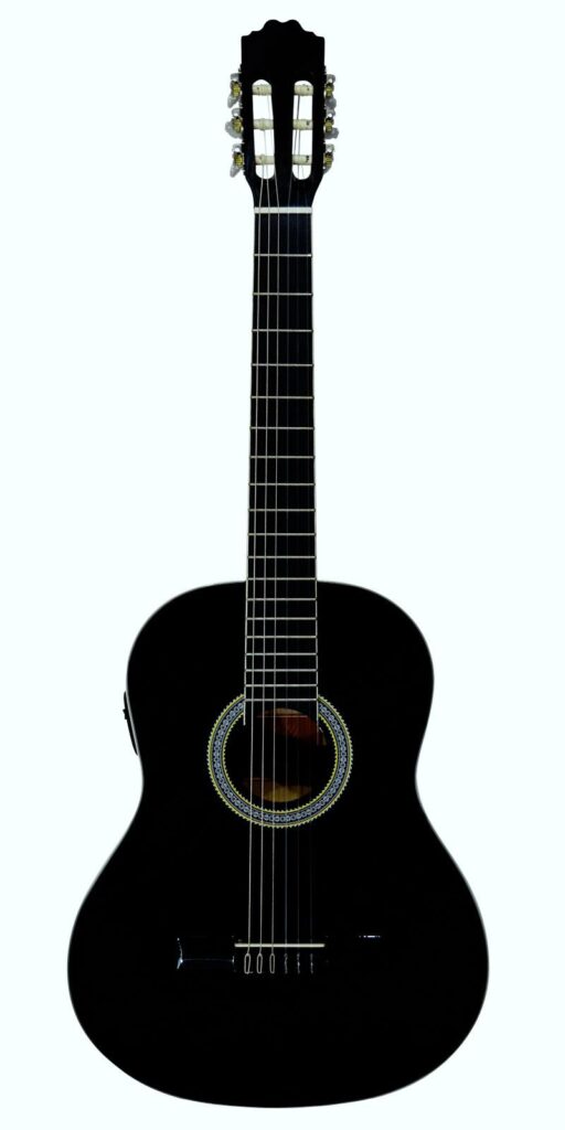 Guitarra Electroacústica La Sevillana A-2E BK