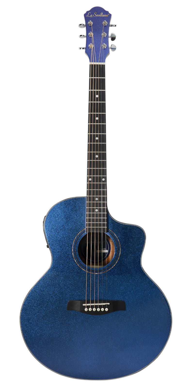 Guitarra la Sevillana E/acust. GA-321CEQ