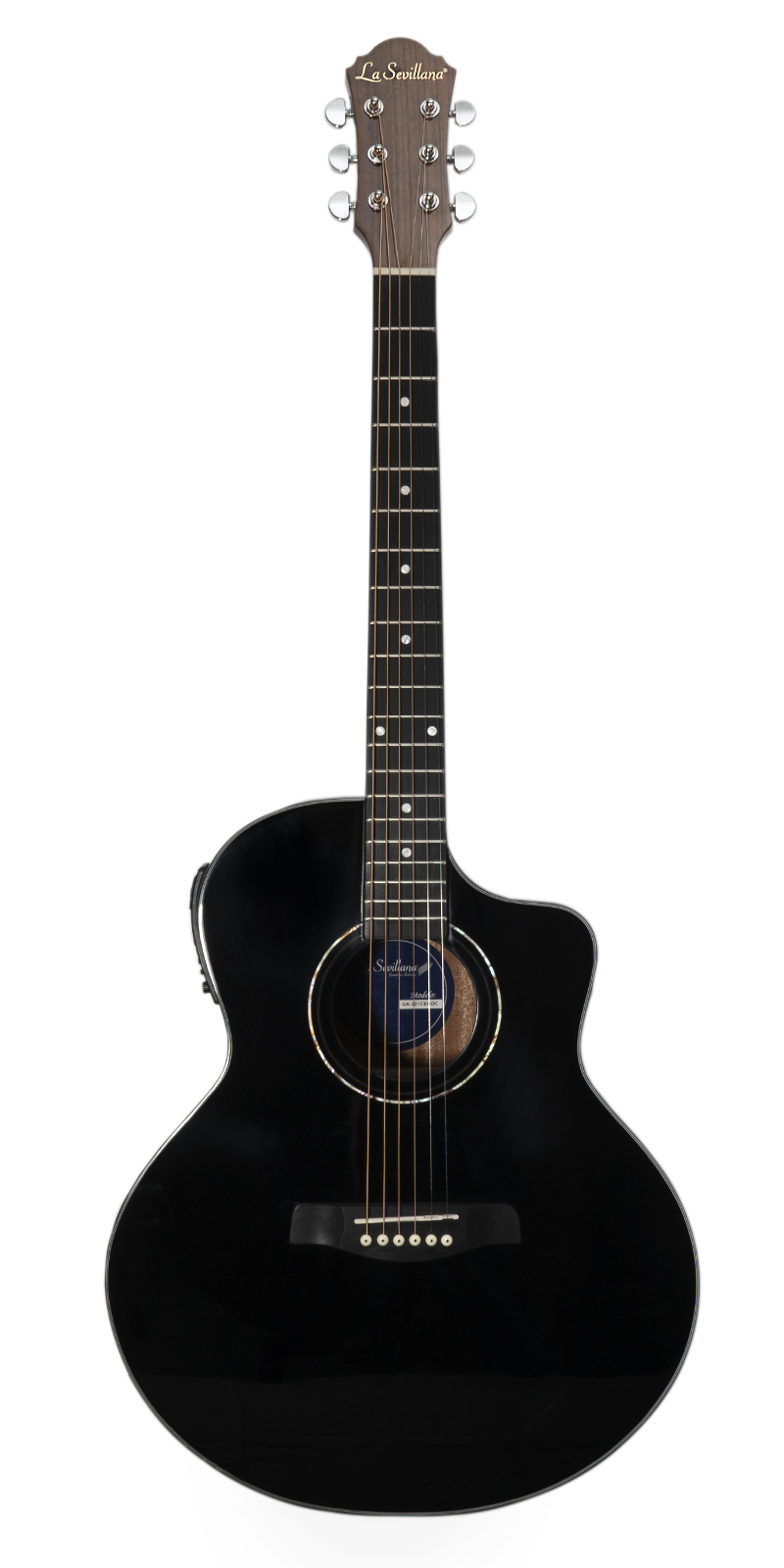Guitarra la Sevillana E/acust. GA-321CEQ - Image 5