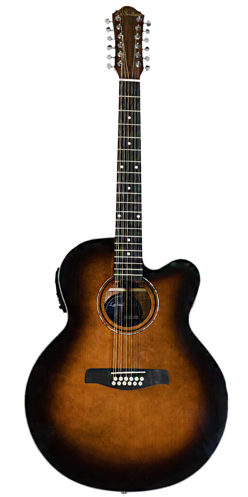 Guitarra Electroacústica La Sevillana JU-1200CEQ