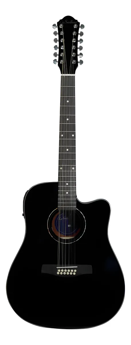 Guitarra Electroacústica La Sevillana JU-1200CEQ