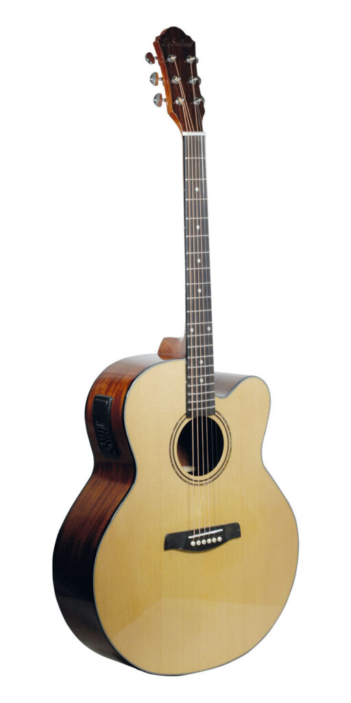 Guitarra Electroacústica La Sevillana JU-340CEQ