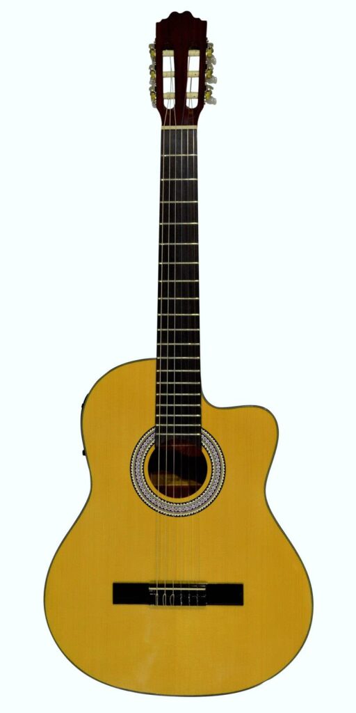 Guitarra Electroacústica La Sevillana N-3CEQ