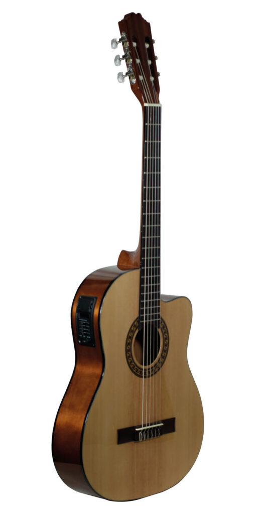 Guitarra Electroacústica La Sevillana UA-2CEQ