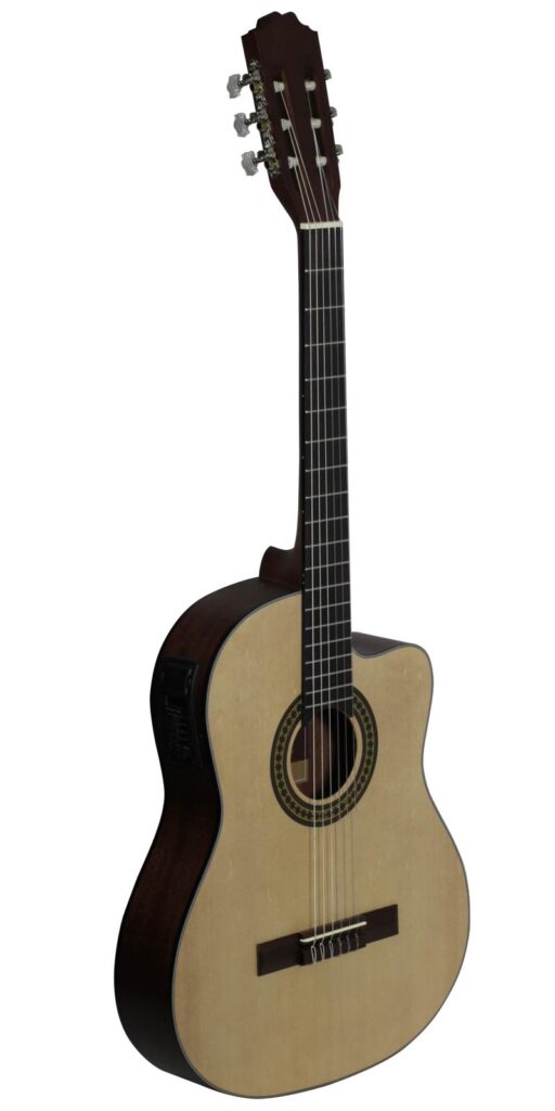 Guitarra Electroacústica La Sevillana UN-3CEQ OS