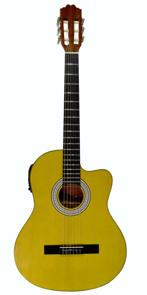 Guitarra Electroacústica La Sevillana UO-4CEQ