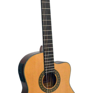 Guitarra Electroacústica La Sevillana UR-6CEQ