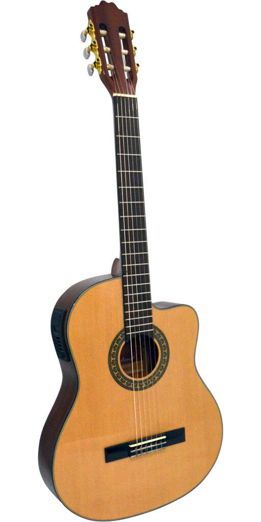 Guitarra Electroacústica La Sevillana UR-6CEQ