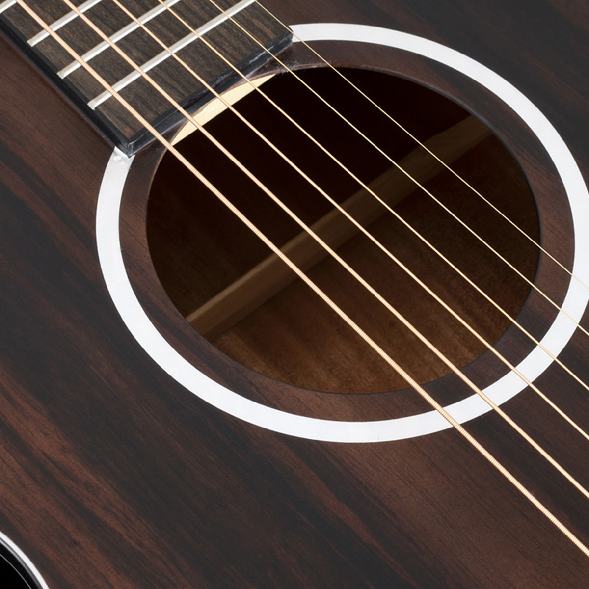 Guitarra Electroacústica Washburn Ebony FE - Image 4