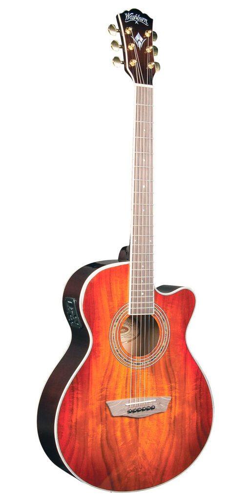 Guitarra Electroacústica Washburn EA55G