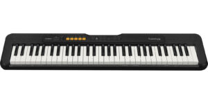 Teclado Portátil de 61 teclas Casio CT-S100 Casiotone con eliminador Negro