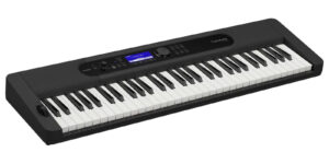 Teclado Casio Portátil CT-S400 con Eliminadorde 61 teclas, portátil