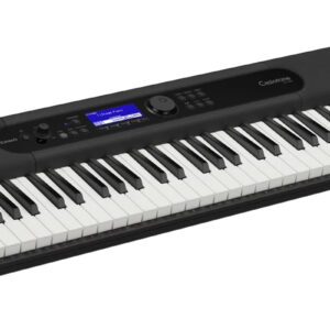 Teclado Casio Portátil CT-S400 con Eliminadorde 61 teclas, portátil