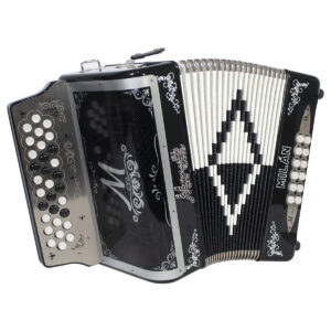 Acordeon Moretti Milan Tono de Sol Negro 31 botones