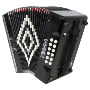 Acordeon Moretti Verona Tono de Fa Negro 31 botones