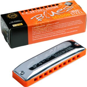Set Armónicas Seydel Blues Session Steel