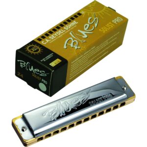 Armónica Seydel Blues Solist Pro 12 Acero Inoxidable