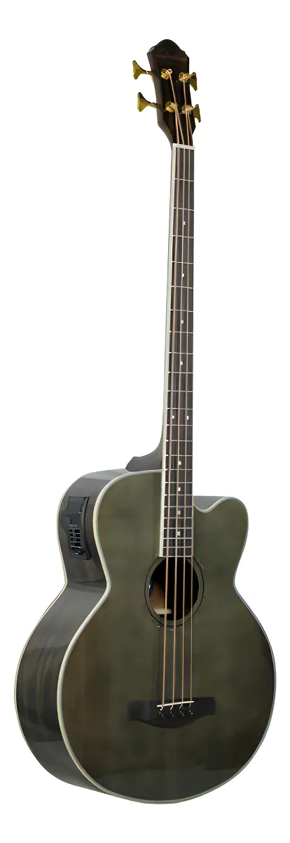 Bajo Electroacústico de 4 Cuerdas La Sevillana B-1004CEQ TBK - Image 7