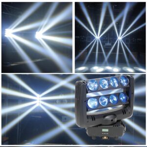 Cabeza Móvil ADJ Crazy 8 LED DJ