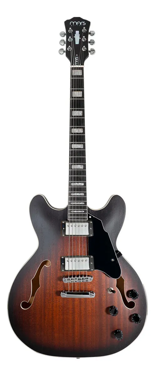 Guitarra Eléctrica Mars Mod. Hollowbody 335 Satin HB335OS