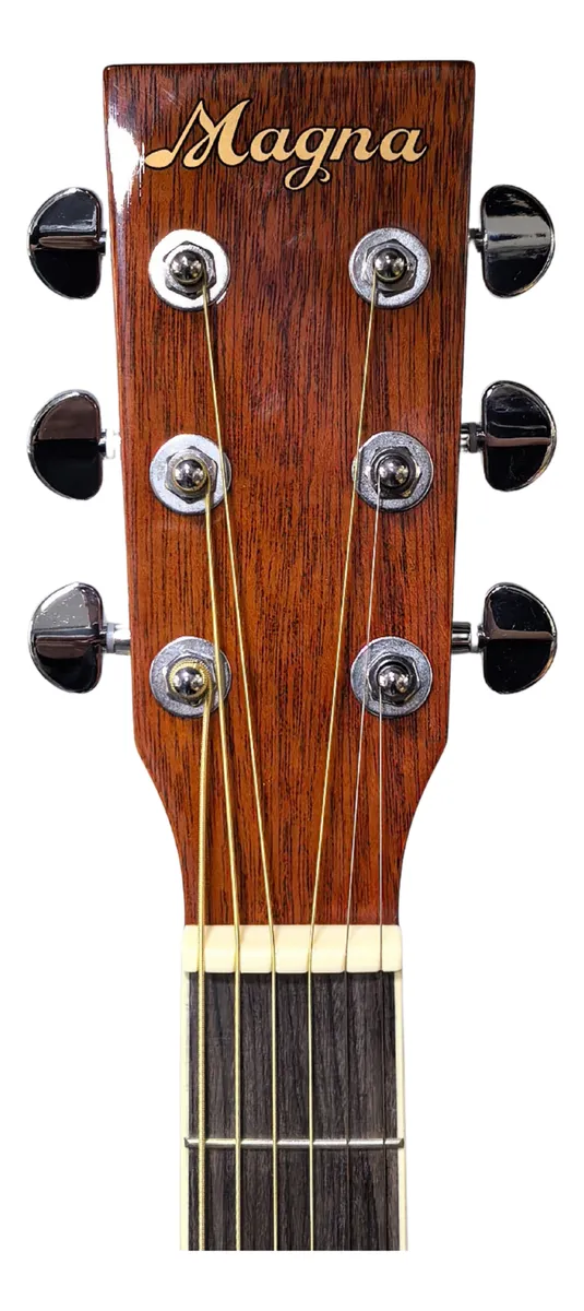 Guitarra Acústica Magna Cutaway 41 Pulgadas Tilo Natural Brillante M-85-NA - Image 7