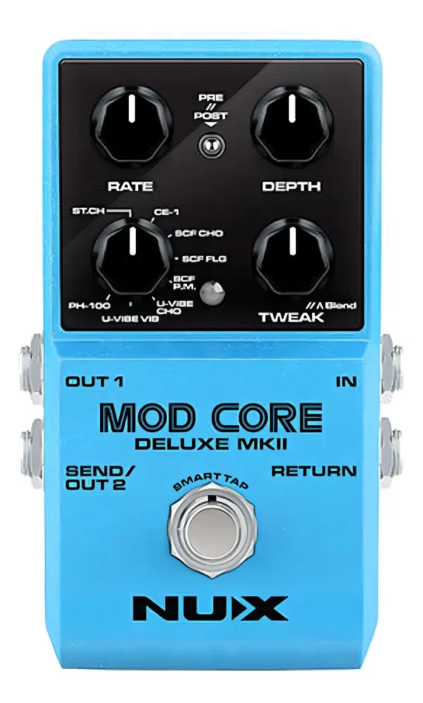 Pedal de Efectos Nux CORE DELUXE MKII de Modulación