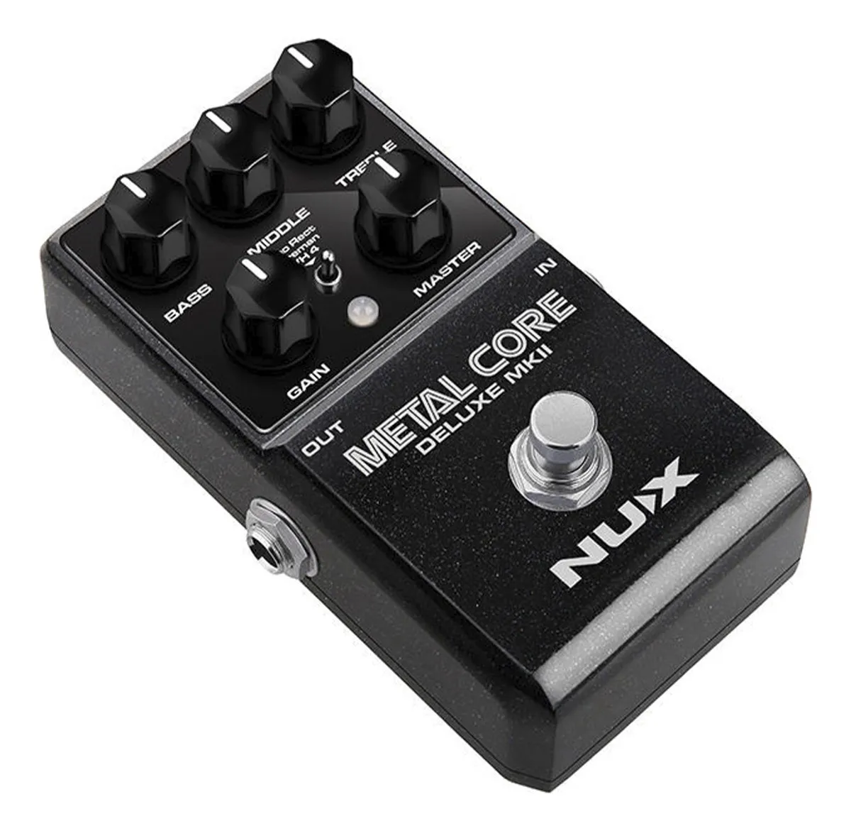 Pedal de Distorsión Nux Metal Core Deluxe Mkii de Alta Ganancia - Imagen 2