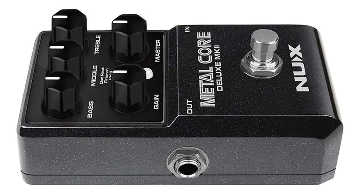 Pedal de Distorsión Nux Metal Core Deluxe Mkii de Alta Ganancia - Imagen 3