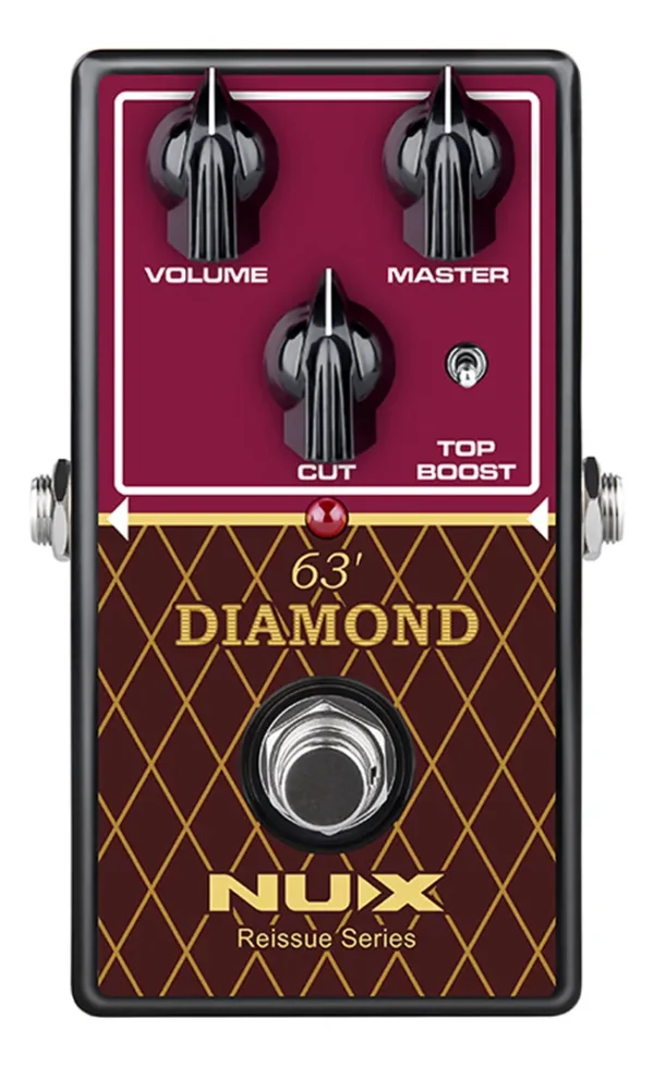 Pedal Nux NRO-6 Diamond Overdrive Analógico