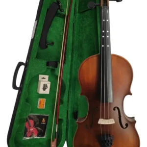 Violín Paris MV013L-4-4 con Tapa Laminada y Acabado Mate