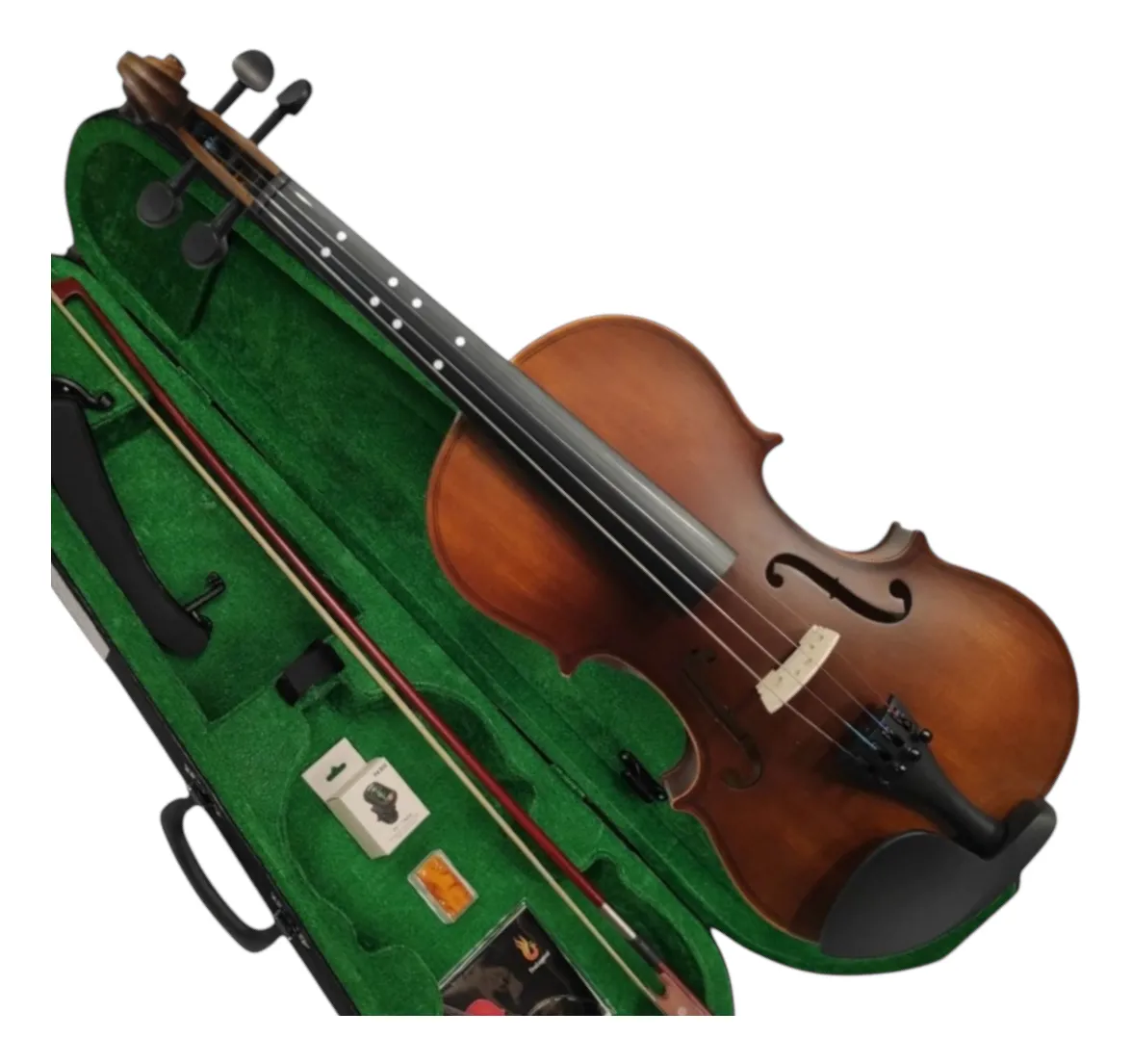 Violín Paris MV013L-4-4 con Tapa Laminada y Acabado Mate - Image 2