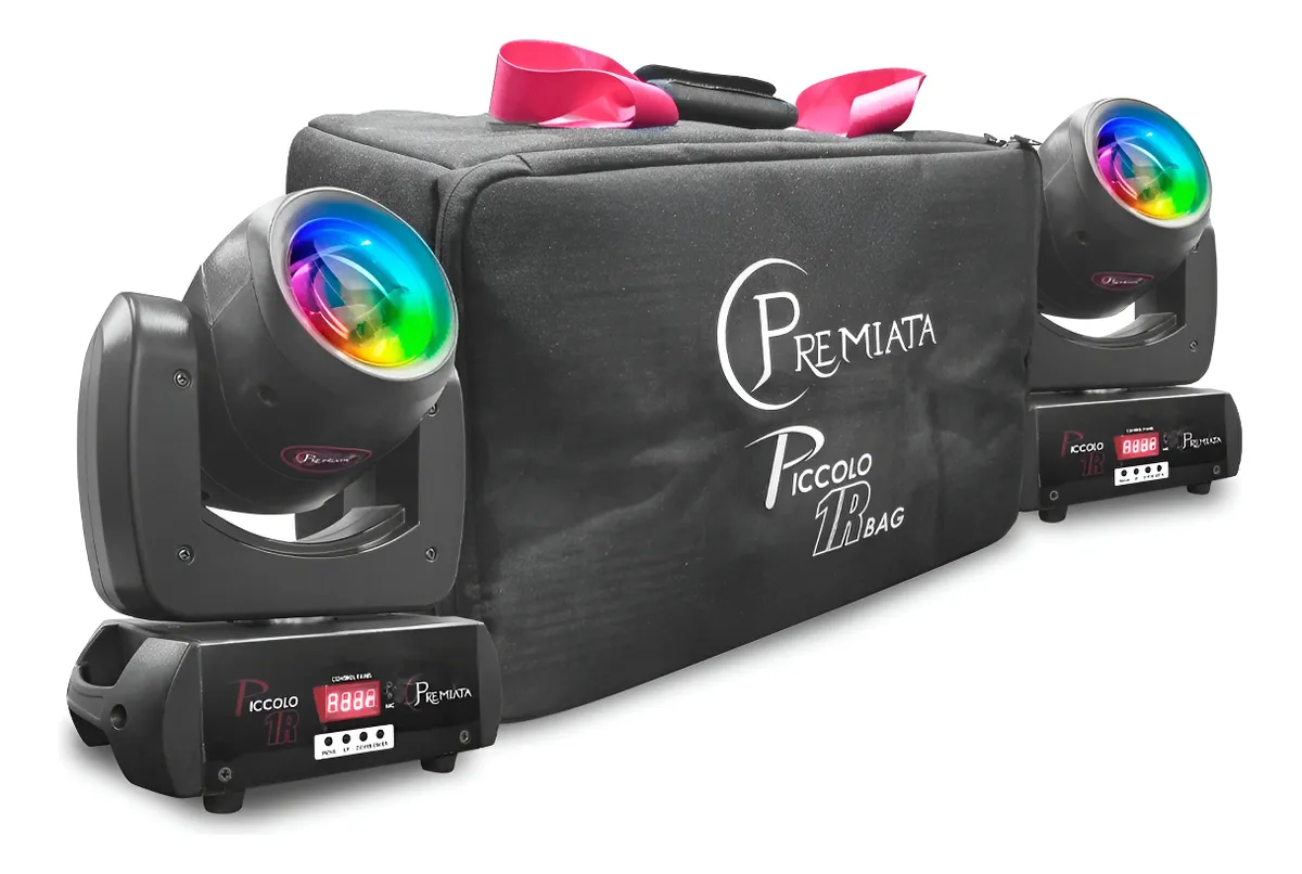 Cabeza Móvil Beam Premiata PICCOLO 1R BAG de 80W