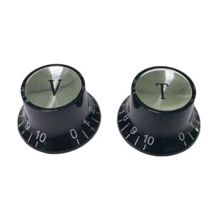 Perillas Axlabs Mod. Top Hat Knobs 1V/1T (white Font)