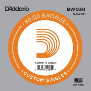 Cuerda individual D’Addario BW-030 repuesto